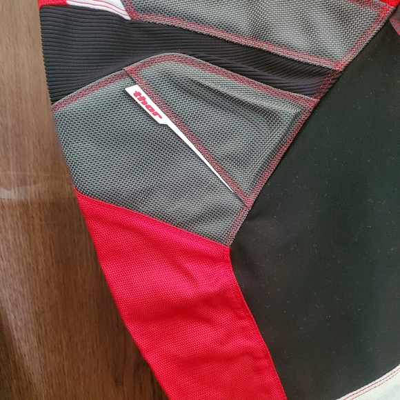 Thor Mx NWT Black and Red Pant Phase 7 Motorcross Pants - Picture 5 of 8